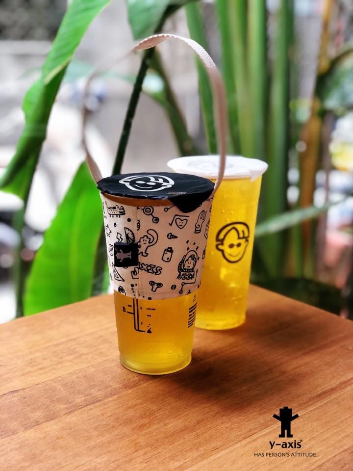 可愛帆布杯套